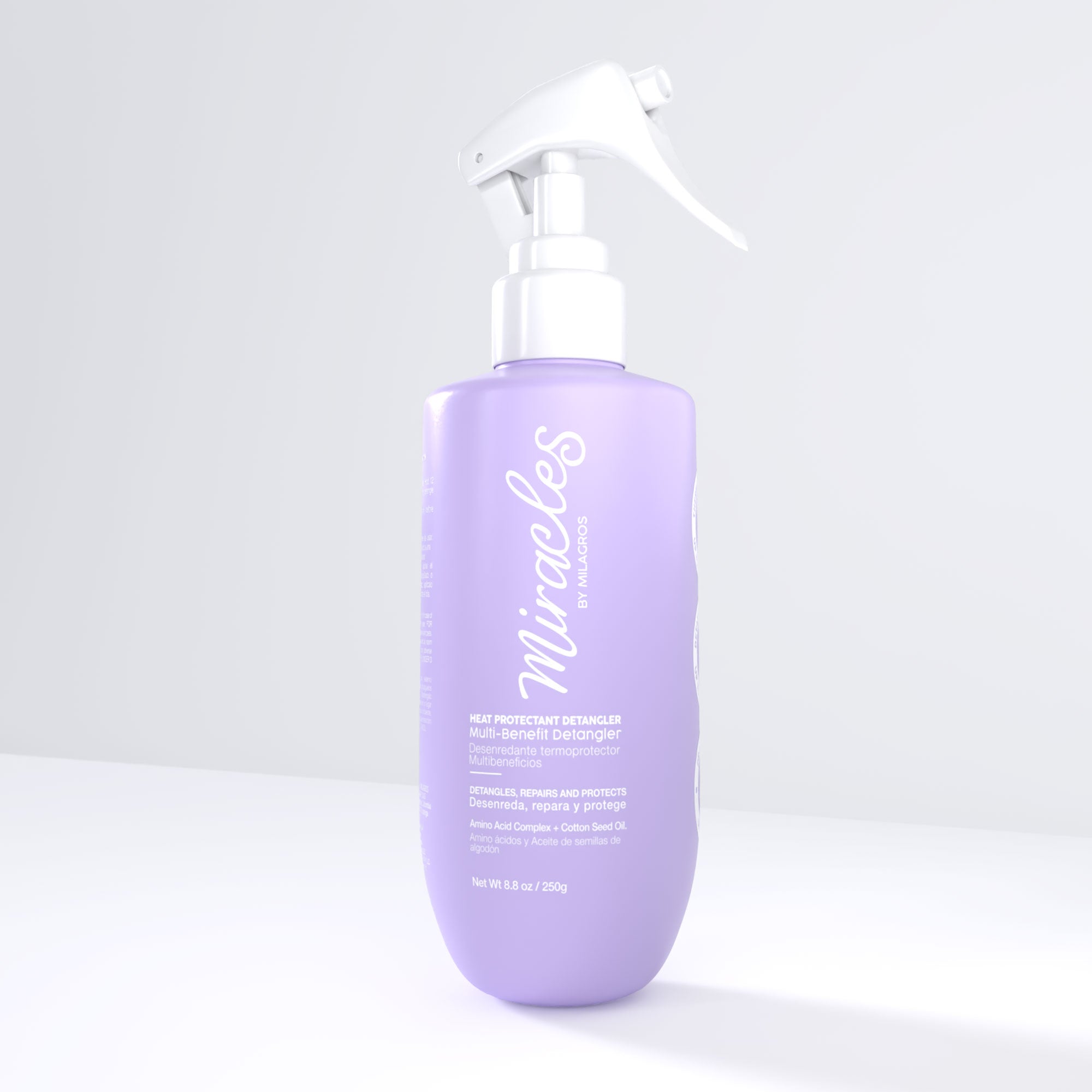 Heat Protectant Detangler Spray for hair straightening | Heat
