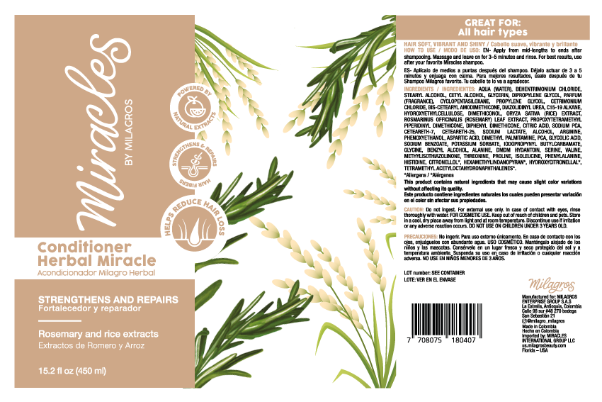 Herbal Miracle Conditioner