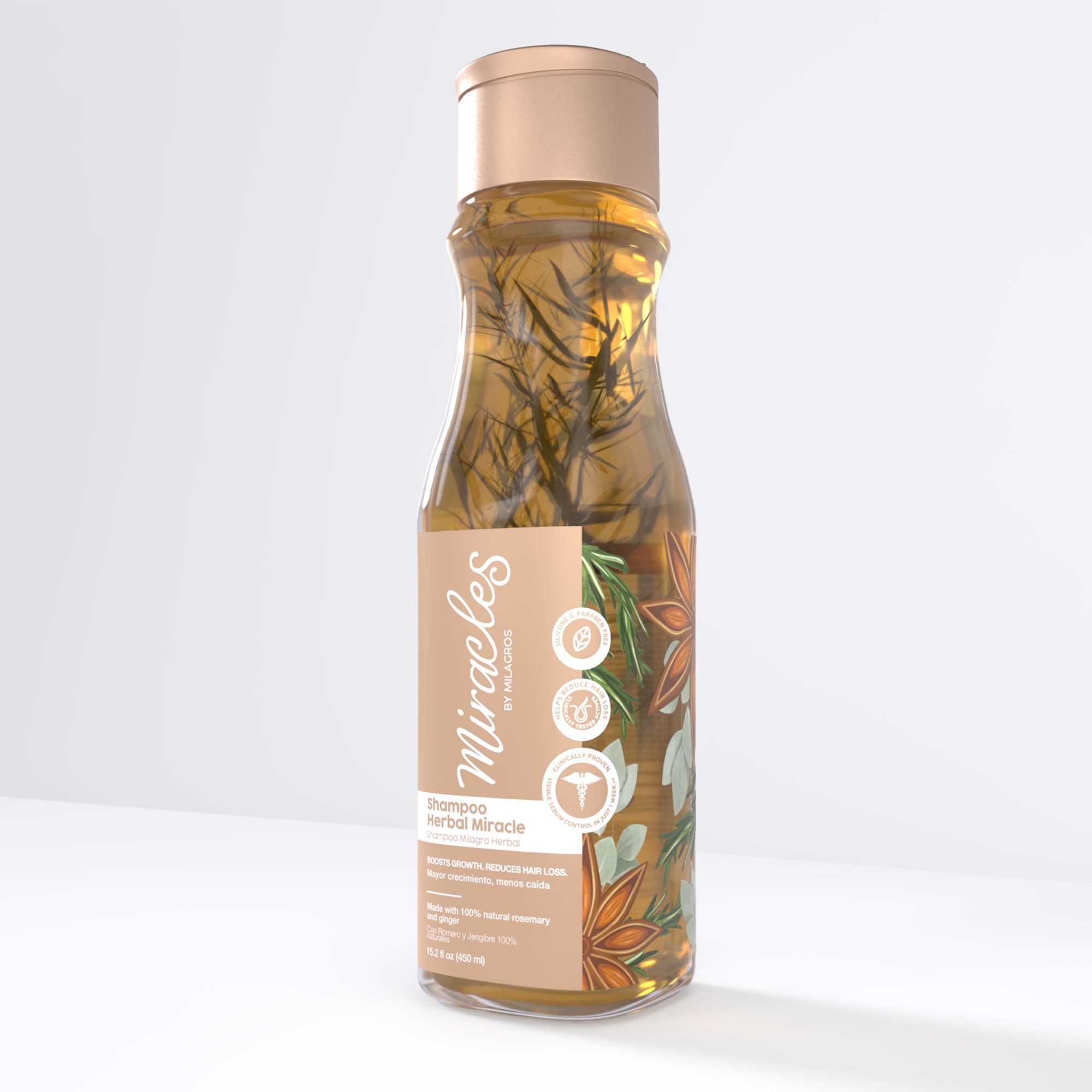 Natural herb shampoo | Rosemary ginger shampoo | Rosemary Shampoo