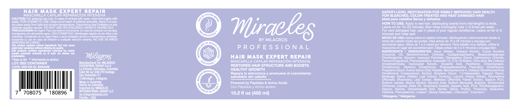 Intensive Repair Hair Mask