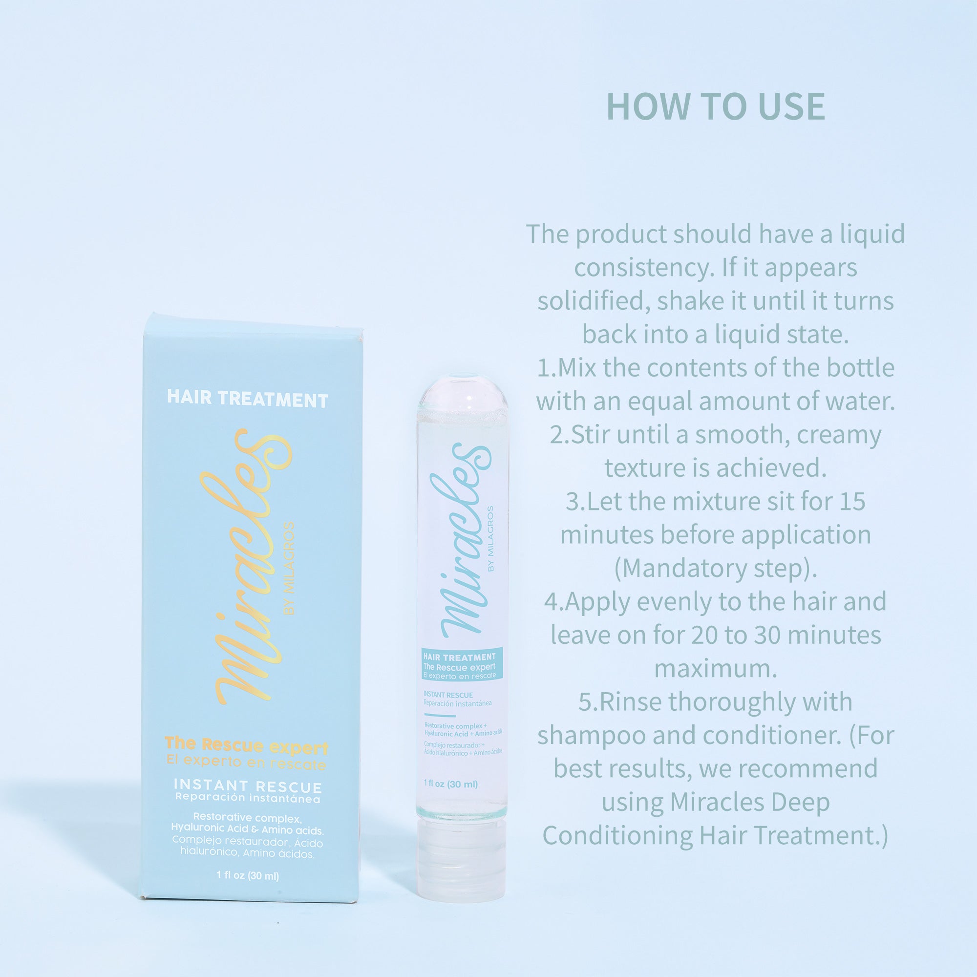 Instant Rescue Hair Treatment-The Rescue Expert