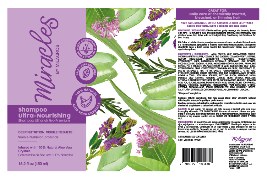 Ultra-Nourishing Premium Shampoo with Aloe Vera