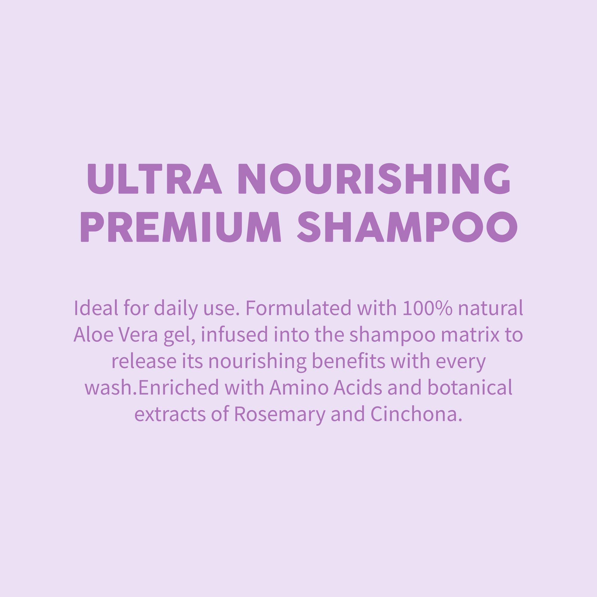 Ultra-Nourishing Premium Shampoo